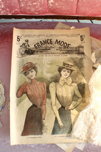 1901년 프랑스 패션 매거진