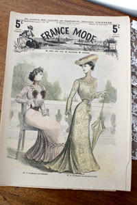 1901년 프랑스 패션 매거진